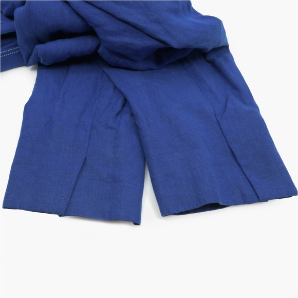 MARINA RINALDI Linen Blazer Single Button Closure Partial Lining Size US 18 - Picture 5 of 10